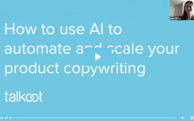 AI for product copywriting [replay]