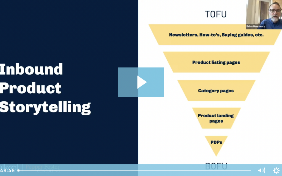 From product info management to inbound product storytelling [replay]